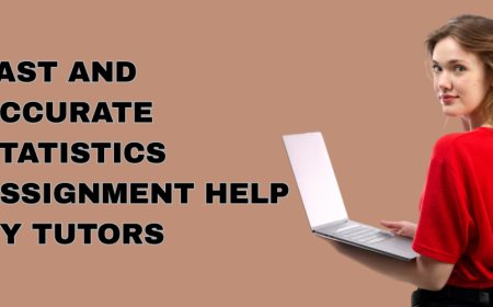 Fast and Accurate Statistics Assignment Help by Tutors