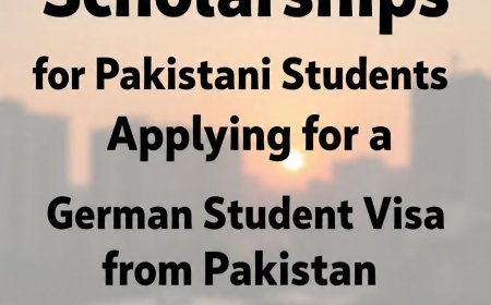 Scholarships for Pakistani Students Applying for a German Student Visa from Pakistan