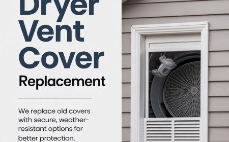 How Dryer Vent Cover Replacement Shields Against Weather Damage