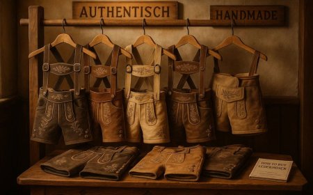 What Are Lederhosen Made From? Leather Types Explained