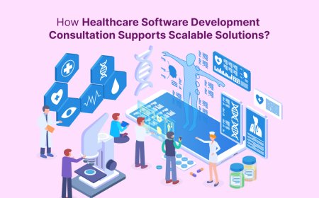 How Healthcare Software Development Consultation Supports Scalable Solutions?