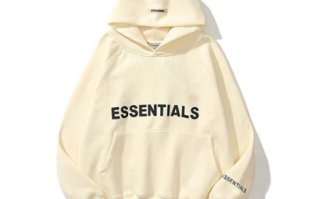 Essentials Logo Hoodie – Comfortable Unisex Sweatshirt