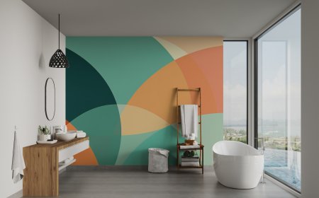 Fresh Looks with Waterproof Bathroom Wallpaper
