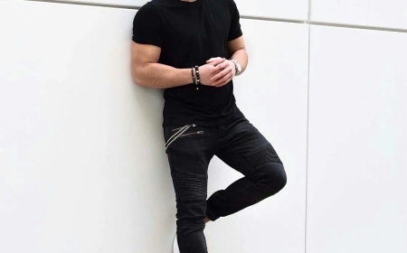 Redefining Modern Basics: The Rise of Slim Fit Black T-Shirts for Men