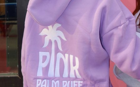 Pink Palm Puff Sweatpants: The Ultimate Statement in Comfort and Streetwear Elegance