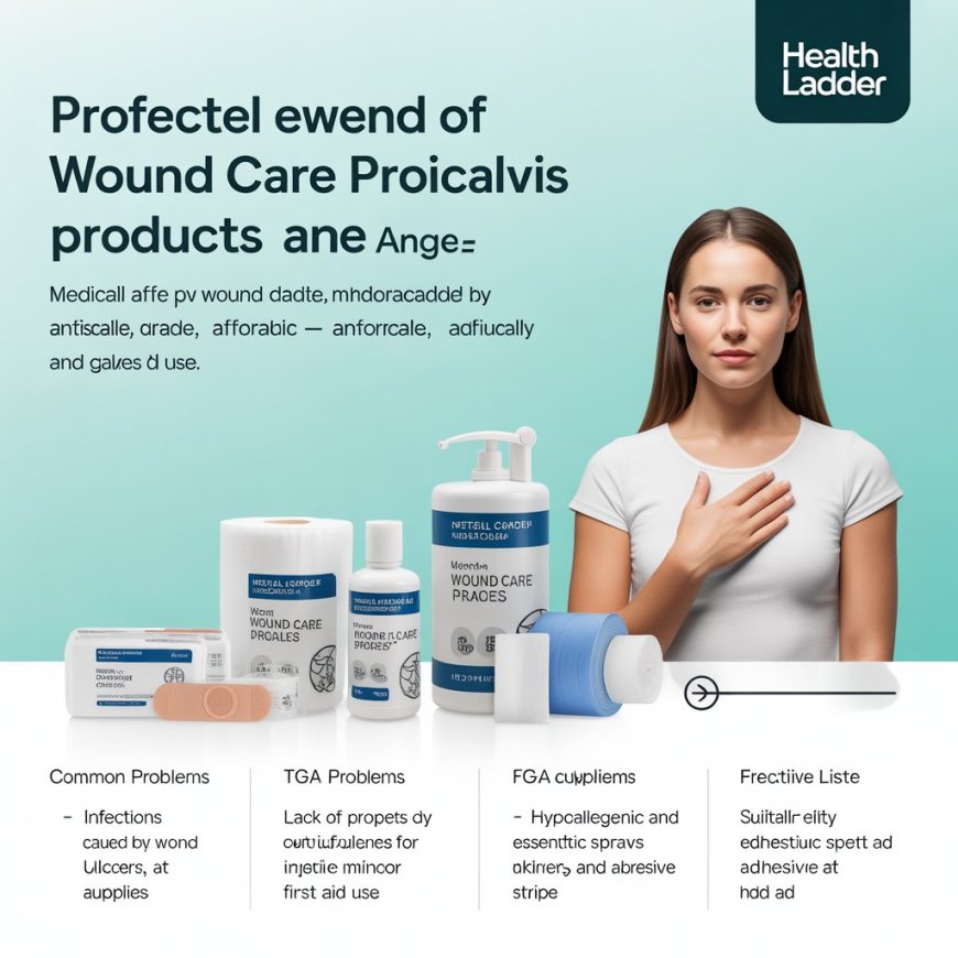 🩺 Wound Care Products in Australia – Trusted, TGA-Approved & Ready to Use | Health Ladder