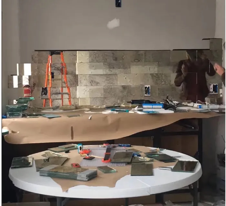 Antique Mirror Backsplash Kitchen Ideas That Blend Elegance and Functionality