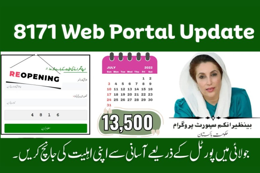8171 Web Portal July 2025 – CNIC Check, Payment Update, and Registration Guide