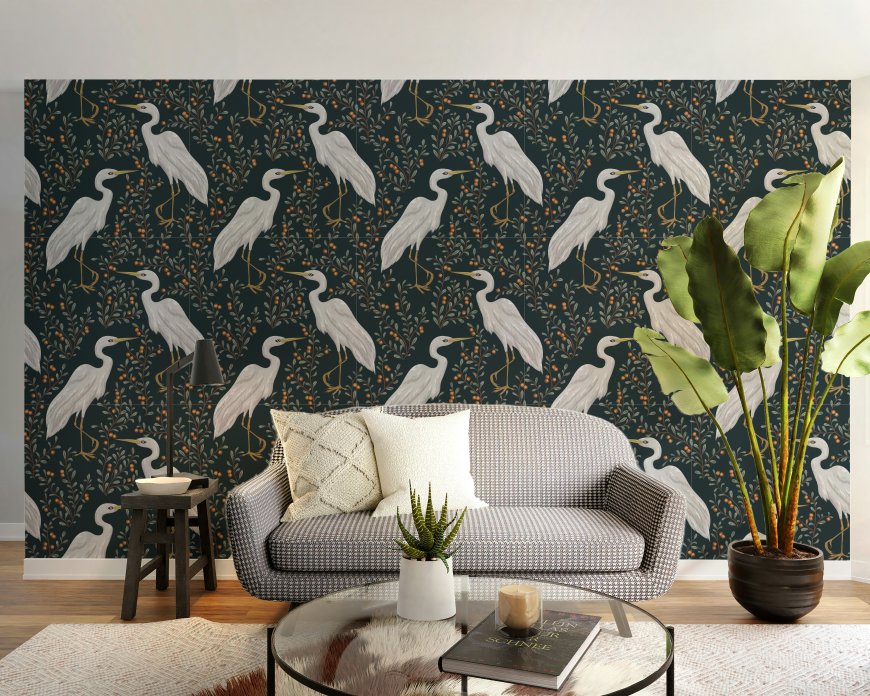 Nature in Pattern – A Subtle Take on Botanical Wallpaper Design
