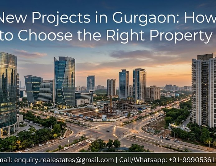 New Projects in Gurgaon: How to Choose the Right Property